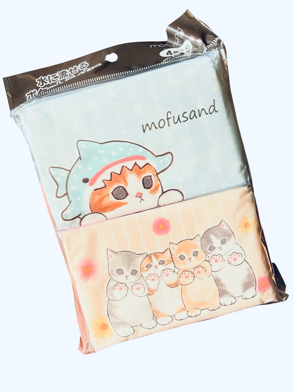 🔥Cute Cats 4pack travel tissues